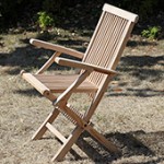 chaise-accoudoir-teck chaise-accoudoir-teck
